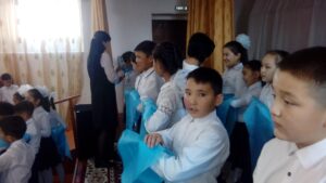 «Жас Ұлан»,  «Жас Қыран» Республикалық балалар мен жасөспірімдер ұйымына қабылдау